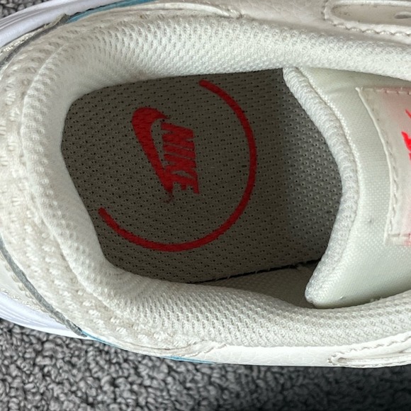 Nike White and Blue Athletic Shoes - Picture 7 of 8